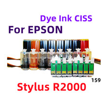 Refillable Dye ink Cis ciss ink system Stylus R2000 Printer T159 159 ARC chip picture