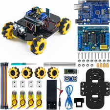 4WD Mecanum Robot Car Kit Smart DIY Project Compatible with Arduino IDE picture