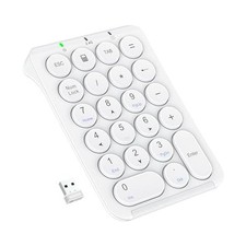 iClever Numeric Keypad Wireless 2.4G Number Keyboard with Pantograph Type-C picture