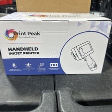 Print Peak Handheld Inkjet Printer crisp 600DPI HIGH RESOLUTION  Long lasting  picture