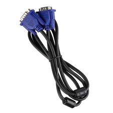 VGA Cable 6ft D-Sub 15pin Video Cord for PC Large LCD Monitor TV 1080P Display picture