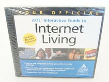 Vintage AOL Your Official Interactive Guide to Internet Living AOL 5.0 M1199UM4 picture