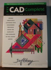 Vintage Key CAD Complete Version 5.0 for PC –Floppy Disks 3.5” & 5.25” -Softkey picture