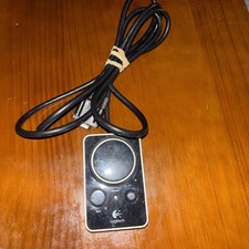 Genuine OEM Logitech Z4 Speaker Volume Bass Control Pod Controller 9 Pin Plug picture