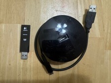 Logitech G930 Charging Base W/ Receiver Only (NO HEADPHONES) Black picture