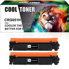 2P Compatible Replacement for Canon 051 Black Toner 2PK for ImageCLASS LBP162dw picture