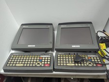 2x Psion Teklogix 8530 G2 Vehicle Mounted Computer w/ Keyboard + Cable (Read) - picture