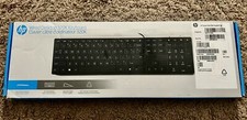 HP Desktop 320K Slim Wired QWERTY Keyboard - Black picture
