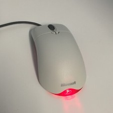 Microsoft Wheel Mouse Optical USB X802382-003 1.1A White Tested  picture