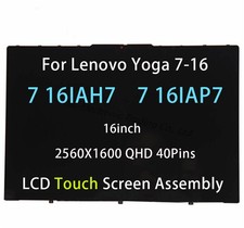 LCD Touch Screen Assembly For Lenovo Yoga 7 16IAP7 16IAH7 82QG 82UF 5D10S39808 picture
