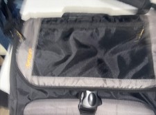 Targus Tablet Electr NOTEBOOK Messenger Travel Bag,Black Grey New Never Used picture