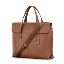Samsonite Mobile Solution 2 Leather Convertible Brief - Color: Cognac picture