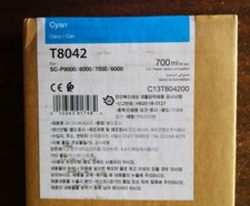 08-2024 New Genuine Epson T8042 Cyan 700ml Ink For SC-P9000/8000/7000/6000 picture