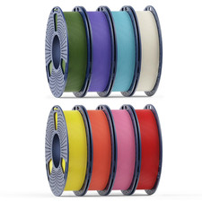 250G Matte PLA Filament 1.75Mm Bundle,3D Printer Filament Bundle Multicolor picture