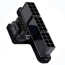 ATX 3.0 12VHPWR GPU 600W Power Adapter 16Pin Modular To 3 ATX 8Pin 90Degree picture