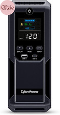 CP1500AVRLCD3 Intelligent LCD UPS System, 1500VA/900W, 12 Outlets, 2 USB Ports, picture