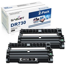 2x DR730 Drum Unit DR-730 Replacement for Brother Black HL-L2395DW L2390DW picture