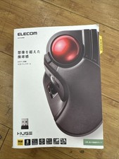 ELECOM M-HT1DRBK Wireless HUGE Trackball Mouse Black Extra Large JAPAN M-HT1DRBK picture