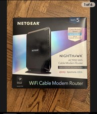 new NETGEAR Nighthawk AC1900 DOCSIS 3.0 WiFi Cable Modem Router C7000-100NAS picture