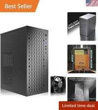 Durable Black Micro ATX Case with High Airflow for Ultimate Cooling Performance picture
