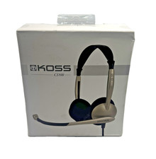 KOSS CS100 On-Ear Communication USB Headset MS Teams Meeting picture