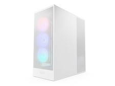NZXT H7 Flow RGB (2024) Mid-Tower Case - All White-CM-H72FW-R1 picture