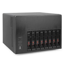 K7 8 Bay NAS Case, Computer Enclosures Compatible Micro-ATX Mini-ITX Motherboard picture