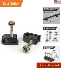Durable UV-Protected Cable Clamps - 1/4 Inch - 50 PCS for Easy Installation picture
