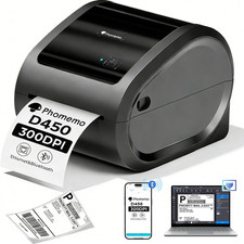 Shipping Label Printer Bluetooth 4x6 Printer for Thermal Label USPS FedEx UPS picture