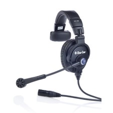 CLEAR COM CC-300 Single Ear Headset Cardioid  Microphone 4-Pin XLR-F Connector picture