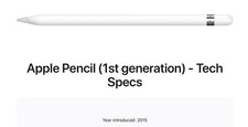 Apple Pencil (1st Generation) - MK0C2AM/A white picture
