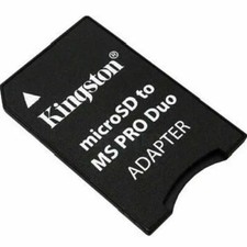Kingston TF MicroSDHC Card to Memory Stick Pro Duo Adapter for Sony Camera PSP picture