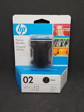 NEW HP 02 Vivera HP INKS Black Ink Exp. July 2009 picture
