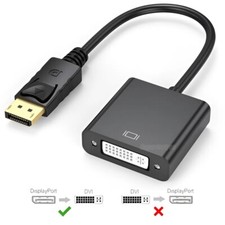 DisplayPort DP Male to DVI Female Adapter Cable Converter for PC Monitor HD TV picture