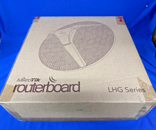 MikroTik RBLHGG-5acD-US LHG 5 ac 5GHz 24.5dBi Gigabit CPE PtP NEW #1 picture