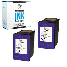 CMYi 2PK Replacement HP 57 Color Ink Cartridges for HP PSC 2100 2108 2170 2200 picture