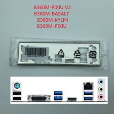 For Asus B360M-PIXIU V2 & B360M-BASALT Shield I/O IO Rear Backplate Motherboard picture