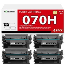 070H/070 High Yield Black Toner 4 pack Cartridge Compatible w Canon image CLASS picture