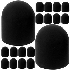 30Pcs Replacement Stylus Pen Tips Black Silicone Durable for Touch Screens picture