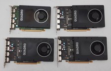 *LOT OF 4* NVIDIA Quadro GDDR5 Graphics Cards | M2000 x1 | P2000 x2 | P2200 x1 picture