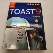 Sealed New In Box Vintage Roxio Toast 9 Titanium For Mac picture