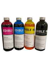 Bulk Edible Refill Ink for printing on Icing sheets Frosting sheets Edible paper picture
