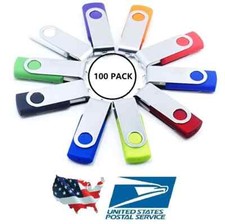 Lot ( 100 PACK ) USB Flash Memory Stick Data Storage Thumb Jump Pen Drive U Disk picture