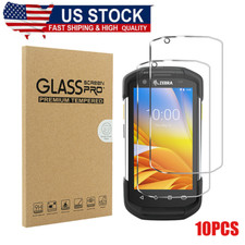 10Pcs Tempered Screen Protector for   Zebra Symbol TC70 TC75 TC77 picture