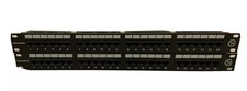 Lot Of 2 Pre Owned HellermannTyton PP110C5E24 CAT5E 24 Port 110 Universal Panel picture