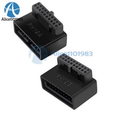 USB 3.0 90 Degree Adapter 19Pin/20Pin Angle Power Adapter Board For Motherboard picture