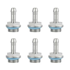 6 Pcs Barb Fittings Connector Replacement Parts For PC Water Tank Cooling picture