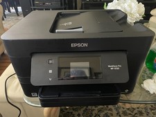 Epson WorkForce WF-3720 All-In-One Inkjet Printer ( very clean , needs ink ) picture