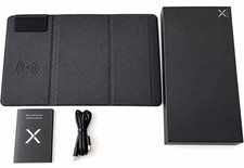SCX Design Foldable Wireless Charging Mouse Pad USB-C Input Black 026.30L picture