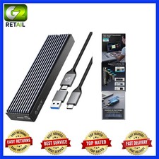 Versatile USB 3.1 SSD Enclosure for 2230/2242/2260/2280 M.2 Drives - 8TB Storage picture